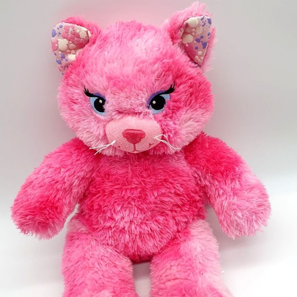 Build A Bear Blushing Beauty Cat Stuffed Plush Toy Clean Sanitized Collectable - Picture 3 of 7